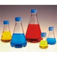 ディスポ三角烧瓶 500mL PETG 12入