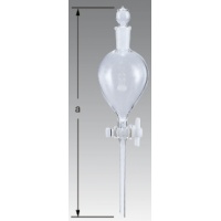 分液漏斗 球型50ｍL TF活栓付